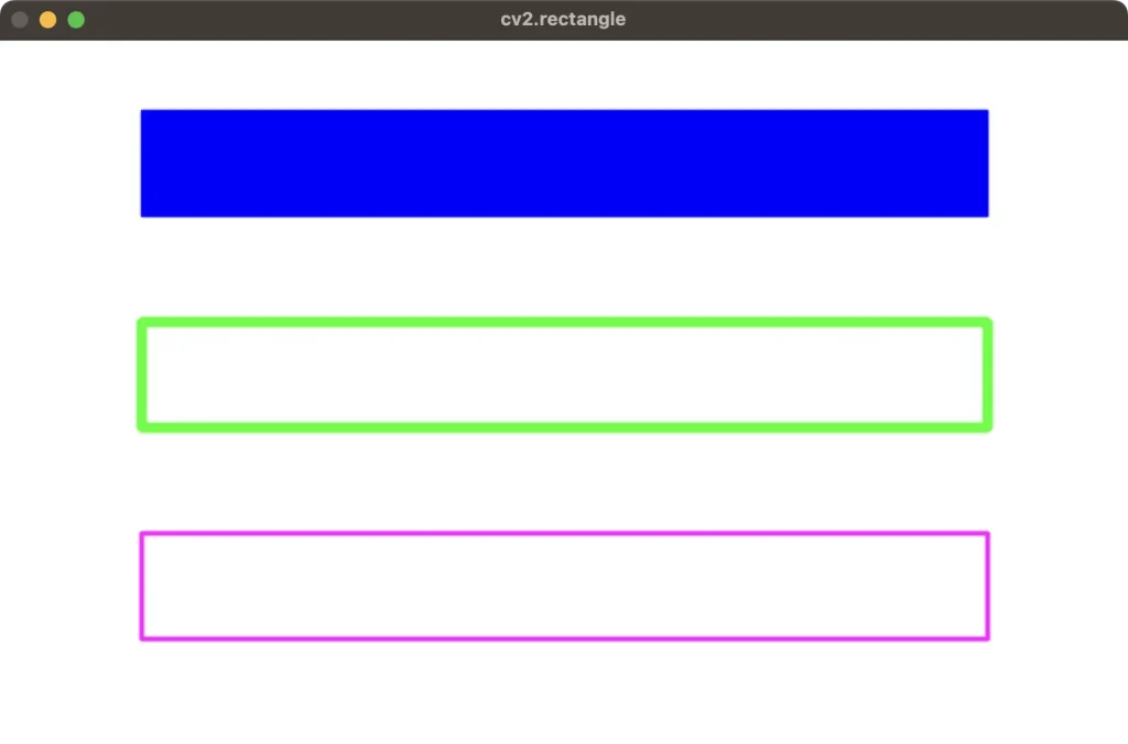 【Python・OpenCV】四角形を描画するには(cv2.rectangle) - codevace